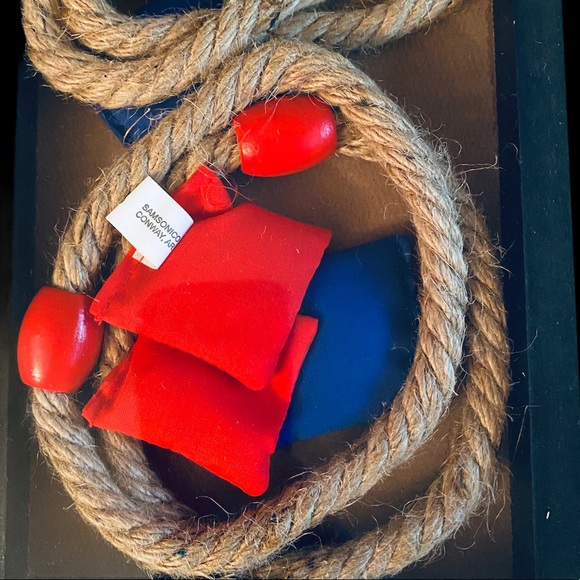 2-in-1 Table Top Bag & Ring Toss/Corn Hole Game - Picture 11 of 12